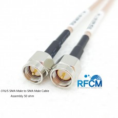 SMA(M)수컷-SMA(M)수컷 RG-316/S Cable Assembly 50옴