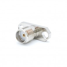 18GHz SMA(F) ST 2Hole Flange Connector-5-3mm (Nickel)