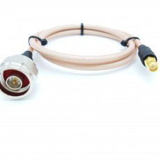 N(M)수컷-SMA(F)R.P(역심형)수컷 RG-400 40Cm Cable Assembly-50옴
