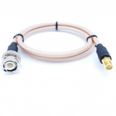 BNC(M)수컷-SMA(F)R.P(역심형)수컷 RG-400 40Cm Cable Assembly-50옴