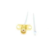 SMA(F)암컷2 Hole OPEN SF-085 10Cm Cable Assembly-50옴