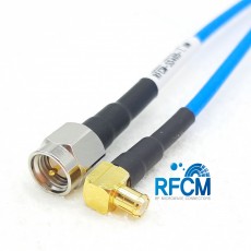 SMA(M)-MCX(M)RA for 30Cm SS405 Cable Assembly/50옴