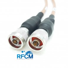 N Male to N Male Cable Using RG393 Coax Cable Assembly